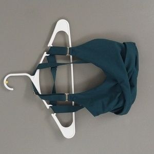 Buffbunny Candywrap sports bra size small Teal